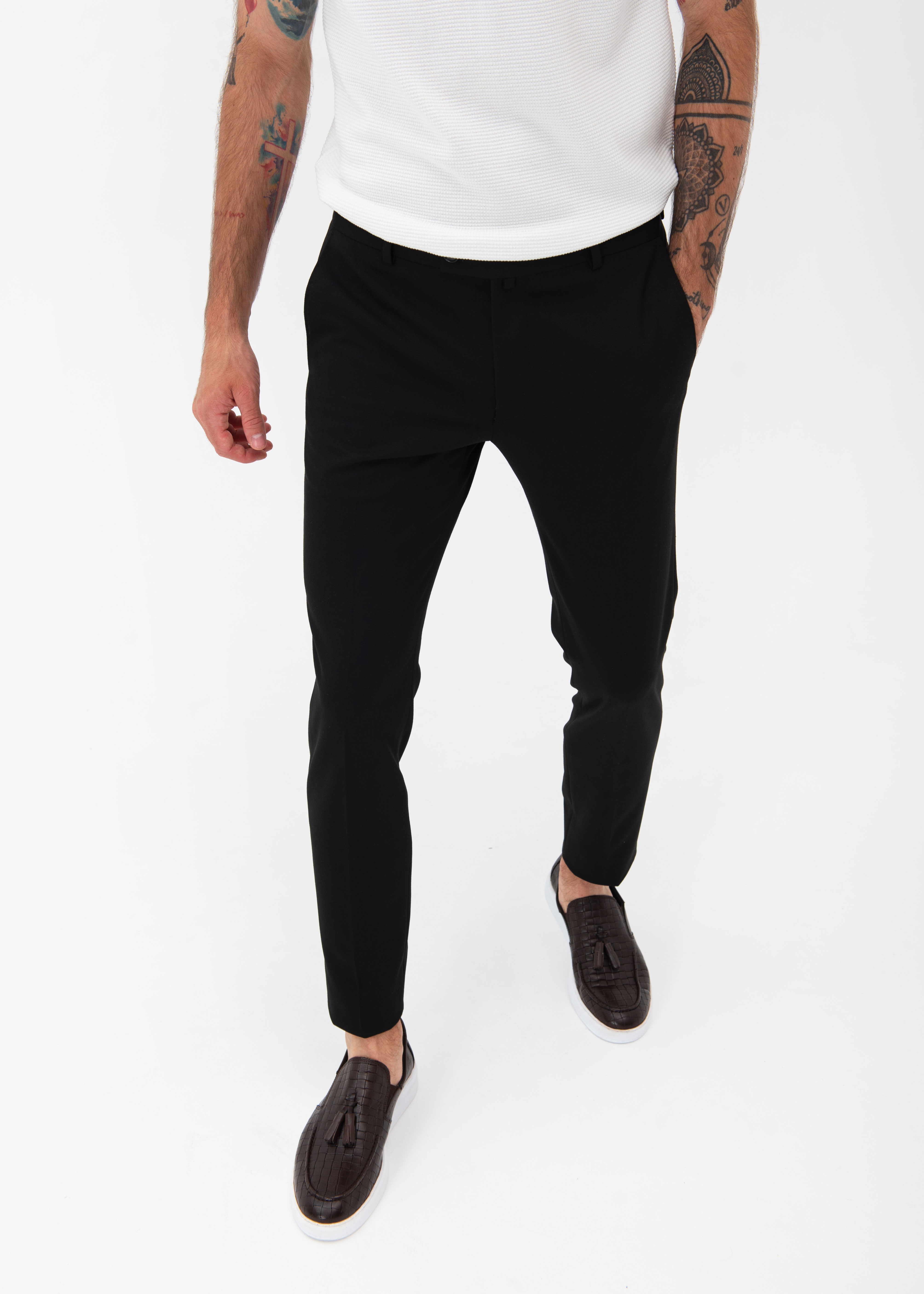 Мужские брюки черные (34)
